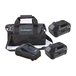 PACK 2 BATTERIES 4 AH + CHARGEUR RAPIDE + SAC DE RANGEMENT - SCHNEIDER ELECTRO - 50564