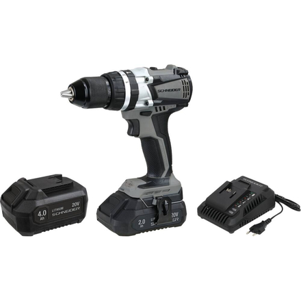 PERCEUSE/VISSEUSE 20V 60NM PERCU 1 BATT 2AH + 1 BATT 4AH + CHARG 3A - SCHNEIDER ELECTRO - 50827
