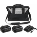 PACK 2 BATTERIES 5 AH + CHARGEUR + SAC DE RANGEMENT - SCHNEIDER ELECTRO - 50919