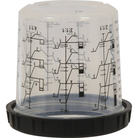 KIT 1 GOBELET RIGIDE + 1 BAGUE DE SERRAGE - ERGOLINE - 51002