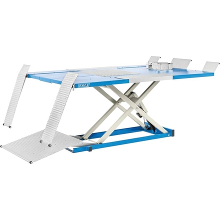 Table élévatrice fixe électro-hydraulique 600kg pour moto/quad/voiturette - OMCN - 52678