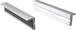 Mors magnétique en aluminium 150mm rainuré horizontal DOLEX - 52836
