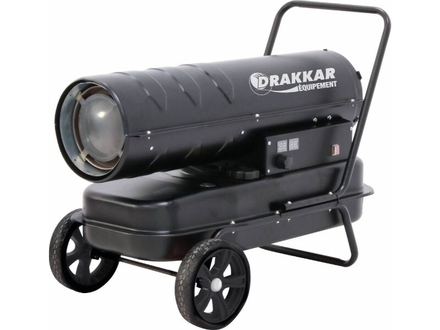 Chauffage air pulsé mobile fuel 30KW combustion indirecte DRAKKAR EQUIPEMENT 53230