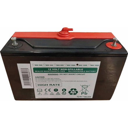 BATTERIE 12V 1000A POUR REF 54118-54126 - SCHUMACHER - 54172