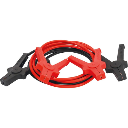 CABLES DE DEMARRAGE EN CCA 16mm2 PINCES ISOLEES 2x2,5m 350A - STILKER - 54360