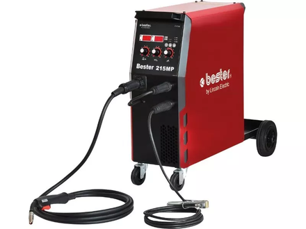 Poste à souder inverter MIG-MAG/TIG LIFT/MMA 230V 215 MP BESTER - 54832