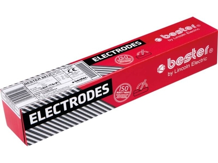 Electrode de soudage à l'arc rutile 4x350mm - boîte de 102 pcs BESTER - 54968