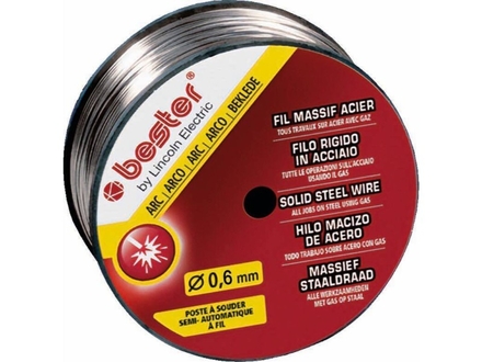 Bobine de fil acier 0,6mm 200mm 5kg BESTER - 55010