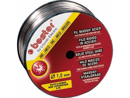 Bobine de fil acier 1,0mm 200mm 5kg BESTER - 55014