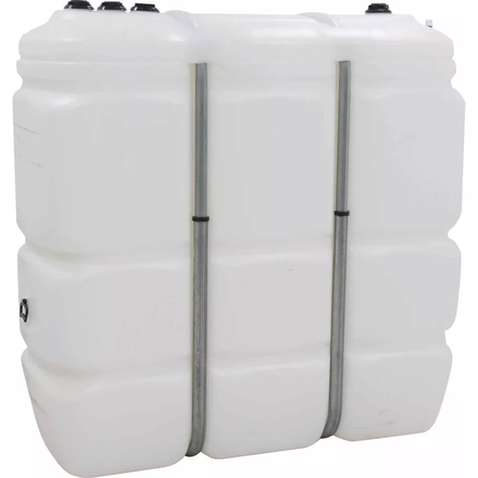 CUVE DE STOCKAGE FUEL ET AD BLUE PEHD DP BLANCHE 1500L NUE - SCHUTZ - 56050