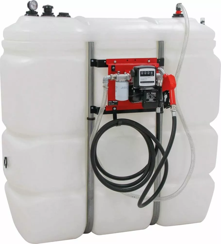 Cuve de stockage fuel PEHD 1500L Usage intérieur - 56056