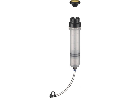 Seringue à huile plastique 200ml spéciale liquide de frein avec tuyau 200mm DRAKKAR EQUIPEMENT - 56800