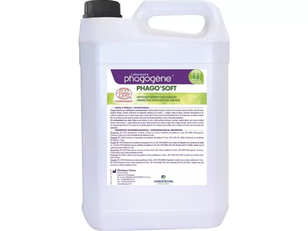 Nettoyant désinfectant phagosoft 5l CHRISTEYNS - 57605