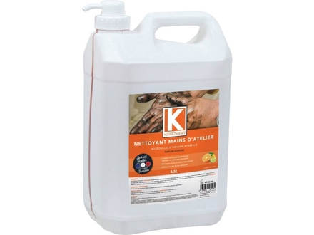 Nettoyant mains d'atelier orange , parfum agrumes KARZHAN - 58148