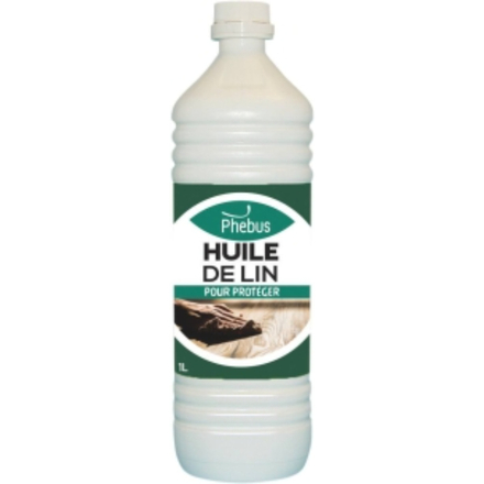 BIDON 1L D'HUILE DE LIN - PHEBUS - 58270