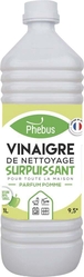Bidon 1l vinaigre de nettoyage pomme verte 9,5 degres PHEBUS - 58305