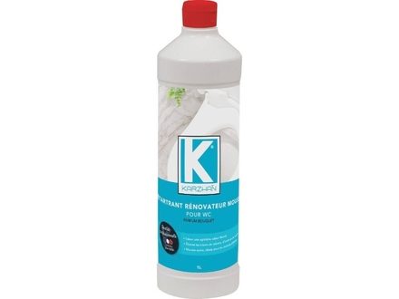 Détartrant rénovateur wc à effet moussant KARZHAN - 58710