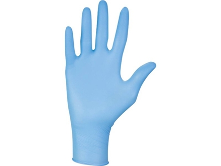 BOITE 100 GANTS JETABLE NITRILE BLEU T10 - 65022