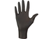 Gants jetables ambidextres nitrile 240mm 0,09mm noir T9 MERCATOR - 65035