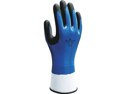 Gants milieux huileux enduit nitrile dos SHOWA - 65141