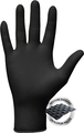 Gants jetables ambidextres nitrile 240mm 0,18mm noir T10 - Boîte de 50 pcs MERCATOR - 65154