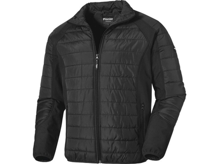 Doudoune à manches longues 300 g/m² noire PIONIER - 65455