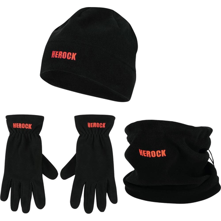WINTER PACK - BONNET - TOUR DU COU - GANTS EN POLAIRE - HEROCK - 66861