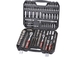 COFFRET 171 PCS DOUILLES 1/4 3/8 1/2 ACIER CHROME VANA