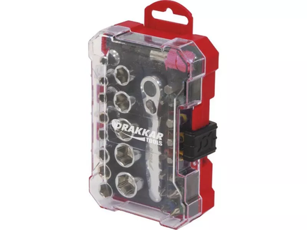 Coffret de douilles 1/4' DRAKKAR TOOLS - 68144