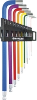 Clés mâles coudées hexagonales longues de 1,5 à 10mm DRAKKAR TOOLS - 68422