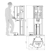COMPRESSEUR DE RESSORTS PNEUMATIQUE 2,5T - GOVONI - 71252