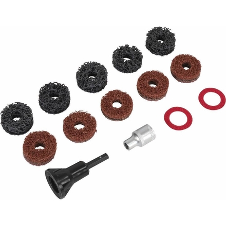 OUTILS DE NETTOYAGE DE MOYEU - COFFRET DE 14 PCS - STILKER - 71858