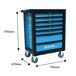 SERVANTE D'ATELIER 7 TIROIRS 770X470X970MM - STILKER - 72518