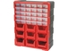Armoire de rangement plastique 30 tiroirs et 9 boîtes à bec 470x380x160mm DRAKKAR EQUIPEMENT - 72555