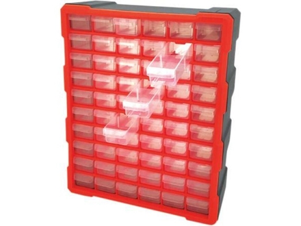 Armoire de rangement plastique 60 tiroirs 380x160x470mm DRAKKAR EQUIPEMENT - 72561