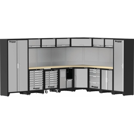 MOBILIER D'ATELIER 8 ELEMENTS ANGLE HETRE - DRAKKAR EQUIPEMENT - 72586