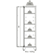ARMOIRE MÉTALLIQUE HAUTE - DRAKKAR EQUIPEMENT - 72610
