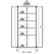 ARMOIRE HAUTE A 2 PORTES - DRAKKAR EQUIPEMENT - 72611
