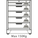 MEUBLE BAS 5 TIROIRS - DRAKKAR EQUIPEMENT - 72621