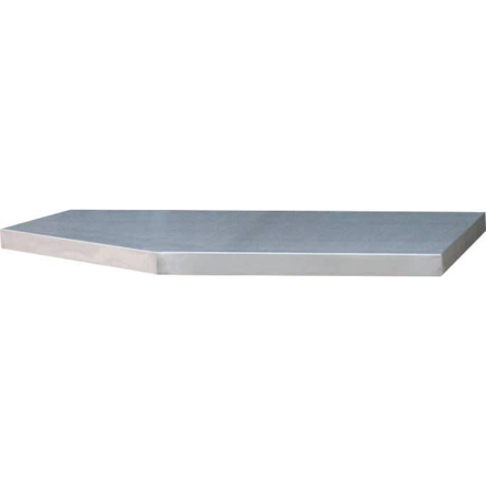 PLAN DE TRAVAIL INOXYDABLE POUR MEUBLE D'ANGLE BAS - DRAKKAR EQUIPEMENT - 72648