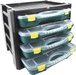 Caisson avec 4 mallettes amovibles 447x314x360mm TAYG - 72655