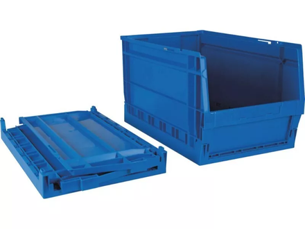 Boîte à bec pliable bleue TAYG - 72692