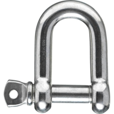SACHET DE 1 MANILLE DROITE ACIER INOX 14MM - Neutre - 75584