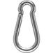 SACHET DE 1 MOUSQUETON ACIER INOX 120MM - Neutre - 75609