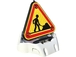 Triangle triflash led class 2 double face 500mm polycarbonate + relevage électrique CEA - 79305
