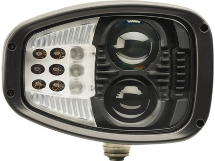 Phare avant led 12/24v 5 fonctions avec clignotant ABL - 79351