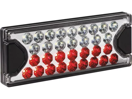 Feu arrière led 12/24v 2 fonctions antibrouillard/recul ASPOCK - 79545