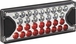 Feu arrière led 12/24v 2 fonctions antibrouillard/recul ASPOCK - 79545