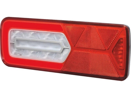 Feu arrière rectangle lc12 led 7 fonctions avec connecteur amp1,5 7 voies VIGNAL LIGHTING GROUP - 79574