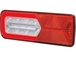 Feu arrière rectangle lc12 led 7 fonctions avec connecteur amp1,5 7 voies VIGNAL LIGHTING GROUP - 79574